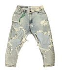 One Teaspoon  Distressed Capri Jeans Pants(Size 26) Photo 3