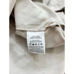 Air Jordan  Women's Cream Short Sleeve stripe  Button Up Shirt Size Medium Photo 4