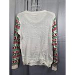 No Boundaries  Sweater Womens Large Reindeer Christmas Ugly Holiday Pullover Fun Photo 5