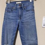 Madewell  Jeans 9” High Rise Skinny Distressed Knees Womens Size 23 XXS Photo 2