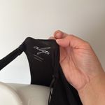 Alya Francesca’s  Black short‎ sleeve ruffle Dress size M Photo 3