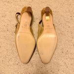 Doen Tan Suede Recco Slingback Pumps Low Heel 37 Size 6.5 Photo 4