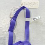 Aerie New  SMOOTHEZ Mesh Unlined Underwire Balconette Bra Purple Size 34DDD Photo 5