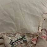 Free People New  Midnight Magic Maxi Slip Dress  Pink Beaded Lace Trim Photo 7