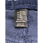 Gap Baby Boot Corduroy Pants Women’s Size 14 32 R Pocket Blue 70’s Western Boho Photo 3