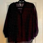 Studio Y Sheer Rhinestone Top Photo 0