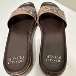 Donald Pliner  Fiji Slides Tan Brown Size 7.5 Photo 4