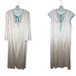 Vintage‎ 2 Piece Robe & Nightgown Set Size M Photo 1