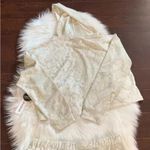 Zoe + Phoebe Ivory Snake Print 2pc Hoodie + Shorts Lounge Set Size Large Photo 6