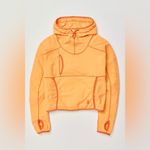 NWT FP On The Run Lightweight Pullover In Neon Clementine $98 Retail Orange Photo 1