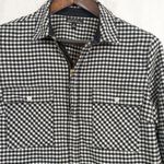 J.Crew Ladies'  Gingham Check Flannel Shirt Jacket Medium Photo 5