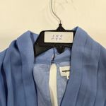 superdown Kaycie Drape Neck Romper in Blue XXS Photo 12