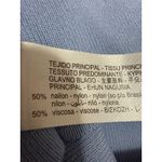 ZARA Women's Blue Mesh Short Sleeve Ribbed Knit Sculpt Cropped Blouse Top Size S Photo 3