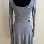 Garage Grey Skater Dress w/ Cut Outs Photo 1