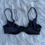 SKIMS Fits Everybody Lace Demi Underwire Bra Onyx Size 34C Photo 4