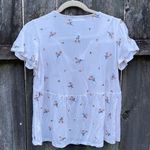 Altar'd State Altar’d State Embroidered Floral Babydoll Top | S Photo 2