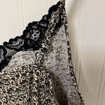 Gillian & O ‘ Malley Intimates Leopard & Lace Cami Black Size XL Photo 5