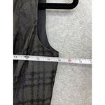 Max and Cleo  Dress Black Floral Waist Plaid Size 6 Formal Women Sleeveless Photo 3