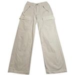 Universal Threads Universal Thread Midrise Corduroy Cargo Wide Leg Pants Size 2 Casual Y2K Neutral Photo 3