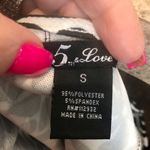 5th & Love 5 & Love Black and White Floral Dress Small Photo 9