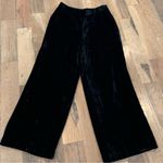 Spiegel  Womans Vintage Black Velour Wide Leg Dress Pants Size 8 Photo 8