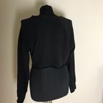 Naked Wardrobe  Black Cropped Sweatshirt Photo 3
