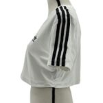 Adidas Three Stripe Cropped Tee Photo 1