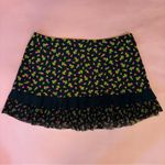 Betsey Johnson Floral Black Skirt Photo 3