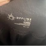 Aerie Offline by The original OG Hi-Rise Flare Pants in Black Size XSmall NWT Photo 4