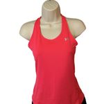 Under Armour  Hot Pink Racerback Tank Top S Sporty Summer Energy Photo 2