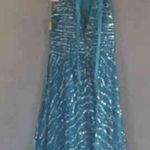 Tony Bowls Peacock Prom Dress Photo 1