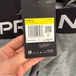 Nike  Women’s Gray Pro Mid-Rise Mesh-Paneled Leggings S Photo 4