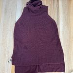 Merona  Burgundy‎ Turtleneck Knit Top Photo 0