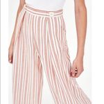 ZARA TRF Collection Striped Wide Leg Trousers Medium NWOT Photo 2