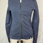 American Giant Heavyweight Full Zip Up Sweatshirt Jacket Jacket Gray Size XS Gray Photo 4