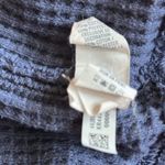 Aerie  Slate Blue Big Chill Waffle Weave Textured Crewneck Pullover Medium Photo 6