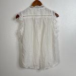 White House | Black Market  NWT White Eyelet Tank Top Size Small Photo 1