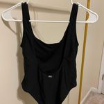 Low Back Swimsuit Black Photo 0