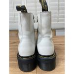 Dr. Martens Docs Jadon Platform Boots Smooth White Leather Size 6 Lightly Worn Photo 7