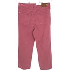 Judy Blue  Dusty Pink High Waist Jeans Crochet‎ Patch Wide Leg Women 13/31 Photo 7