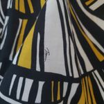 Trina Turk  Rihanna Sun Mokola Palm Ruffle One Shoulder Dress Size 10 Photo 3