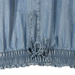 Beach Lunch Lounge Large Tiney Chambray Shorts Paperbag Waist Pull-On Pockets Photo 1