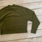 Abound  Dark Green Mock Neck Medium Sweatshirt NEW Photo 8
