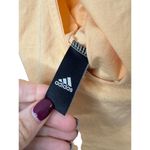 Adidas Training Hyperglam Orange Boxy Tee Open Back Women's Medium Photo 5