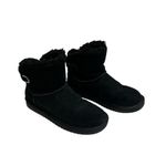 Koolaburra by UGG Remley Mini Suede Boots Black 1105809 Women's 6 Photo 2