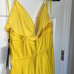 Mac Duggal NWT Ieena for  26165i Pleated Slit Skirt Dress Photo 5