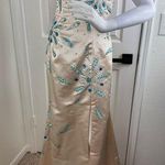 Tiffany Designs Vintage Prom Dress Floral Sequins And Beads #204 Photo 0