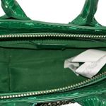 ZARA  Women's Green Leather Croc Embossed Chain Strap Handbag Crossbody Bag Photo 3
