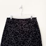 Anthropologie [] Pilcro Leopard Print Corduroy Front Slit Mini Skirt NWT Size 14 Photo 5