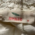 Hummingbird Popcorn Lace Trim Open Kimono Photo 5